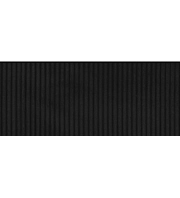 Łóżko kontynentalne, z podwójnym materacem i topperem Soho Duo 160x200 Sztruks Czarne