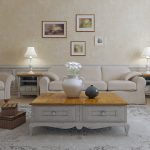 Furniture in shavvy-chic living